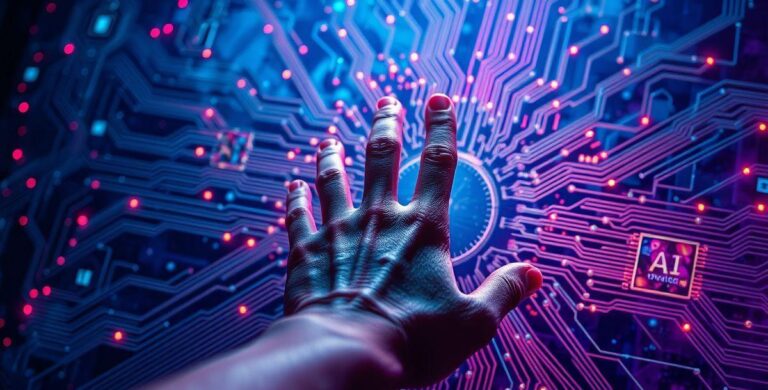 AI para Criação de Conteúdo: A Mão Humana no Algoritmo
